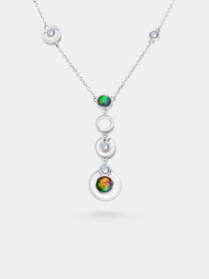 Diem Infinity Ammolite Necklace