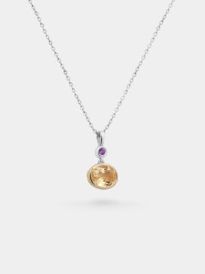 Glow Citrine Pendant