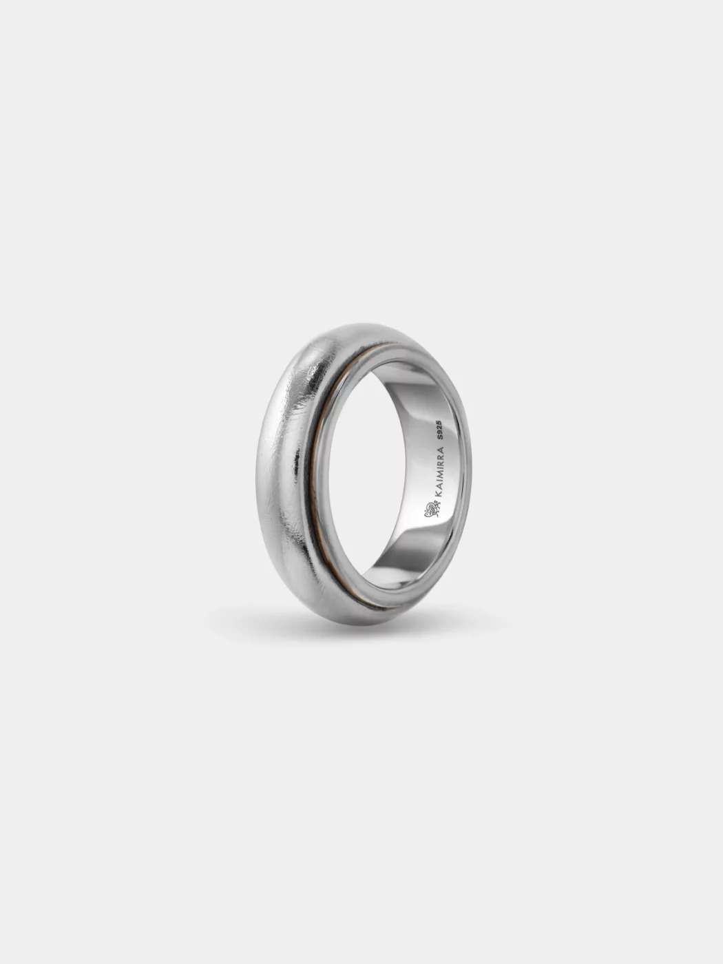Sleek Classic Muonionalusta Inlay Ring