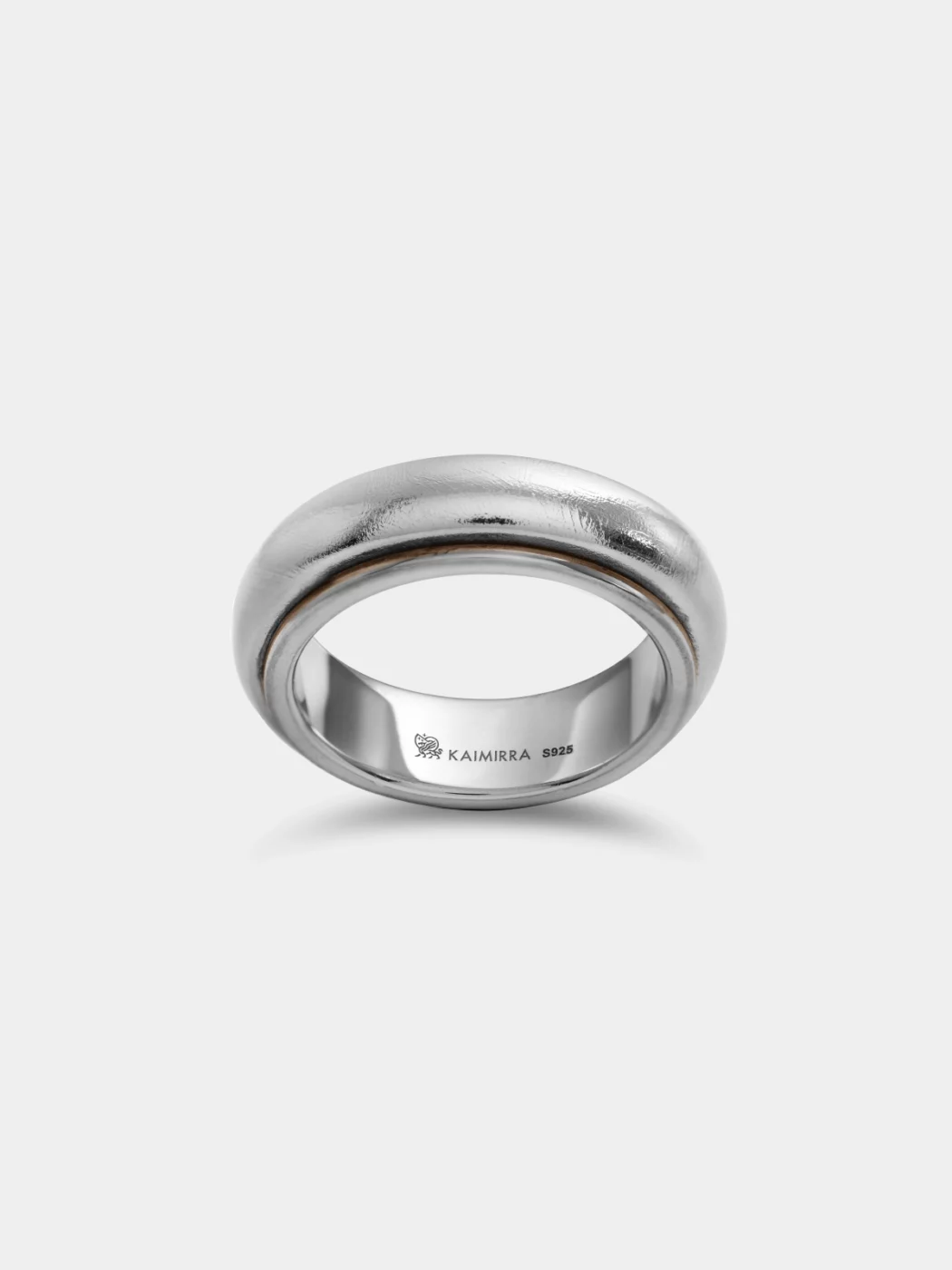 Sleek Classic Muonionalusta Inlay Ring