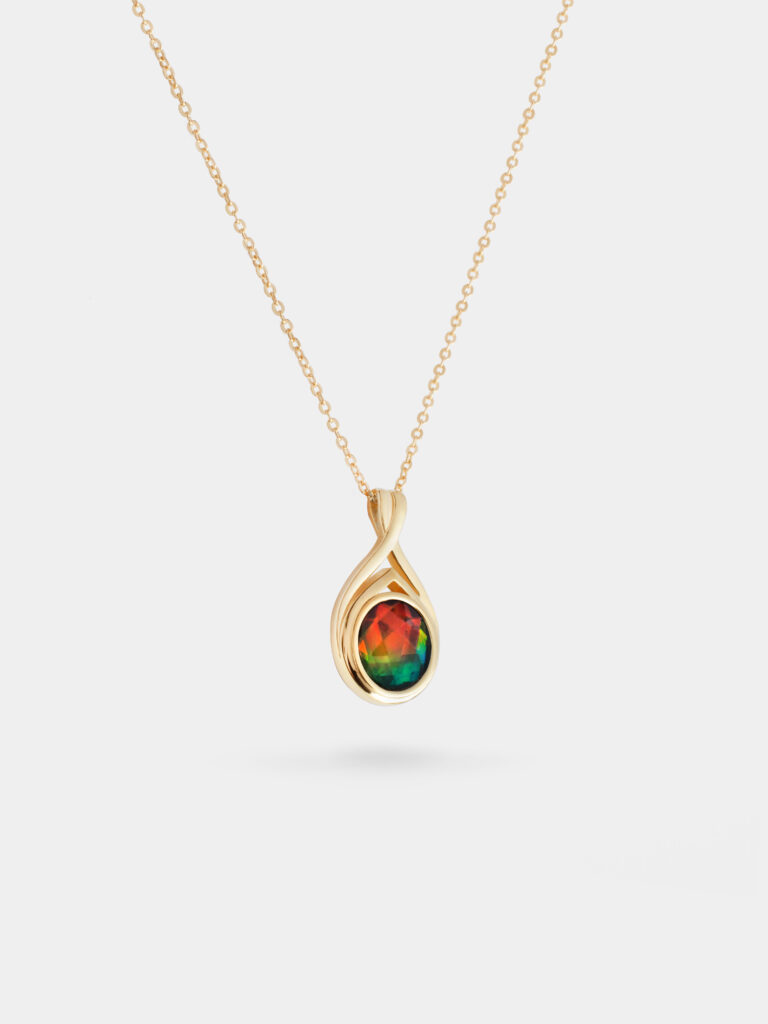 Everglow Unity Ammolite Pendant