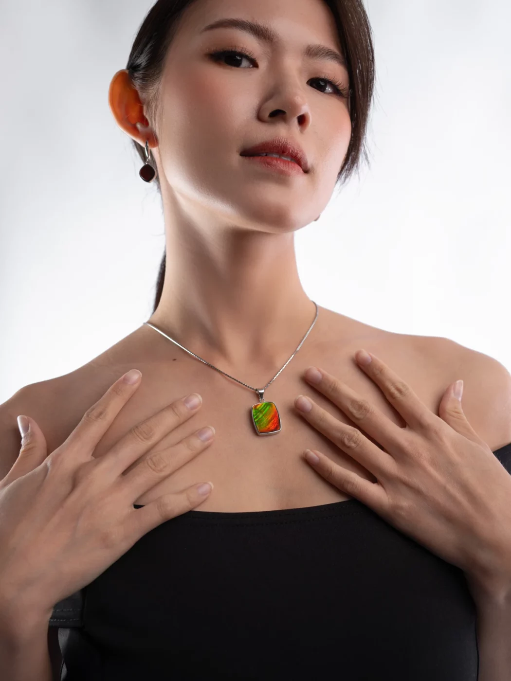 ALLURE AMMOLITE PENDANT 114