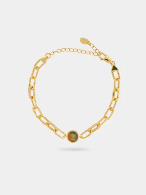 Everglow Grace Paperclip Bracelet