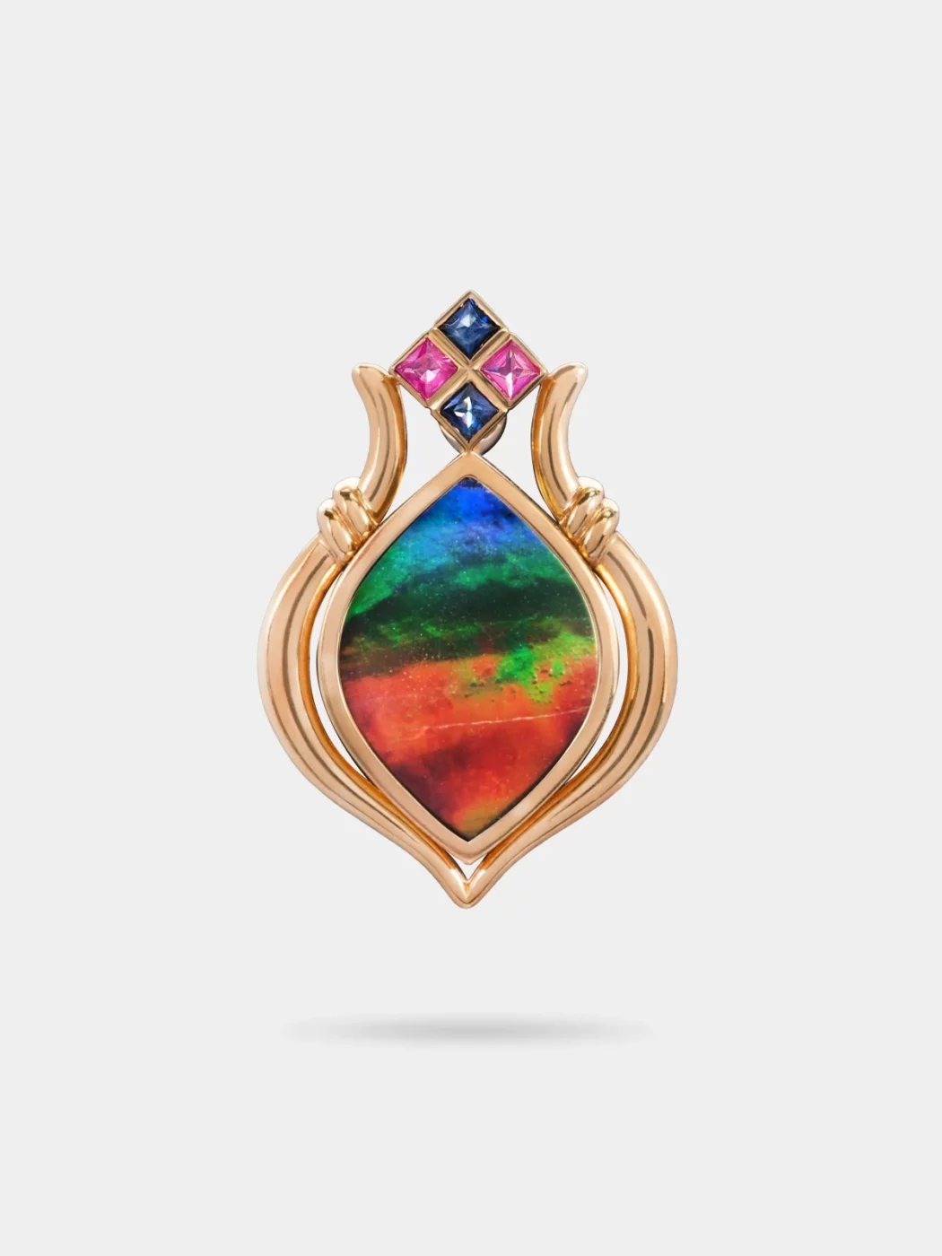 HEIRLOOM AMMOLITE PENDANT 805