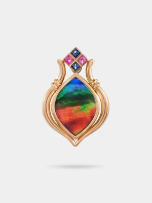 HEIRLOOM AMMOLITE PENDANT 805