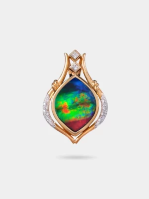 HEIRLOOM AMMOLITE PENDANT 825