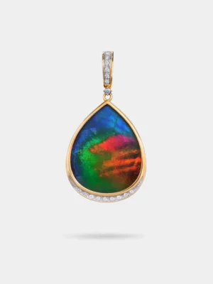 HEIRLOOM AMMOLITE PENDANT 838
