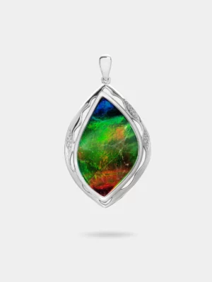 HEIRLOOM AMMOLITE PENDANT 8084
