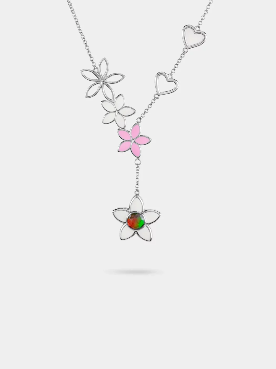 Amour Bloom Ammolite Necklace 147