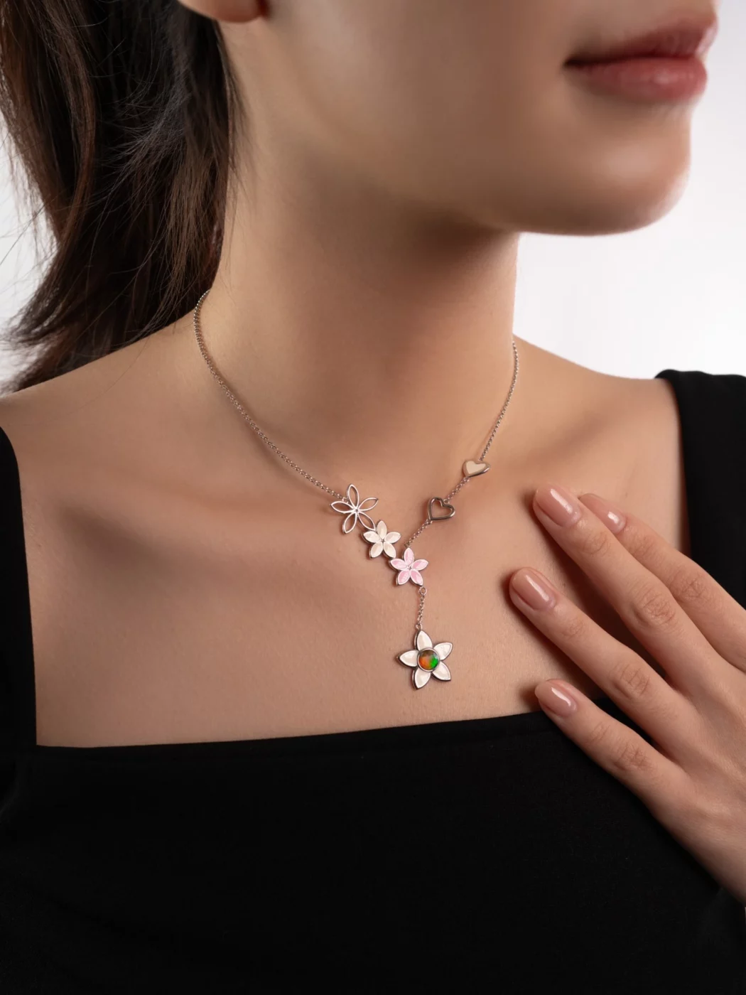 Amour Bloom Ammolite Necklace 147