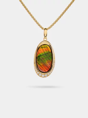 Allure Ammolite Pendant 134