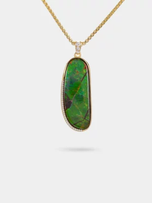 Allure Ammolite Pendant 140