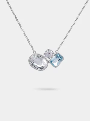 Glow Aquamarine Necklace 021