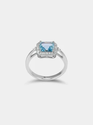 Glow Aquamarine Ring 015