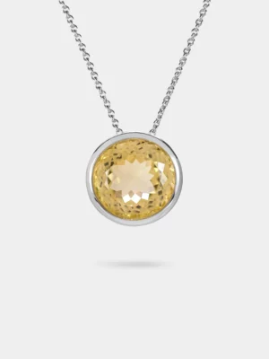 Glow Topaz Pendant 025