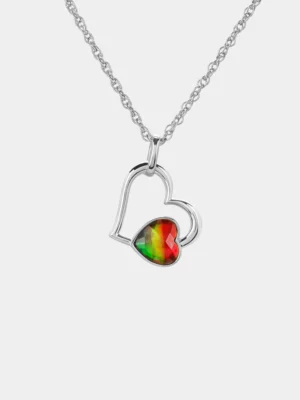 Amour Fleur Ammolite Pendant 155