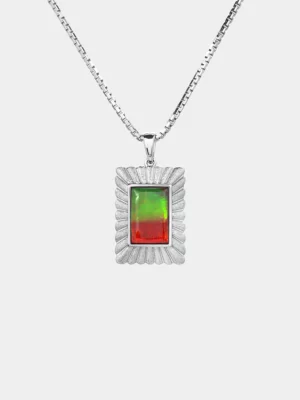 Amour Fleur Ammolite Pendant 158
