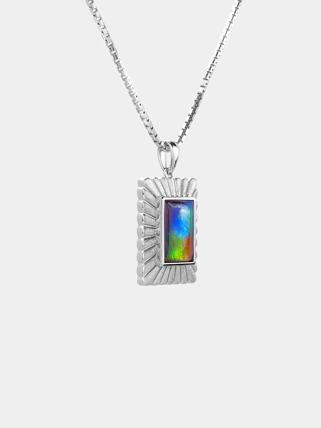 Amour Fleur Ammolite Pendant 158