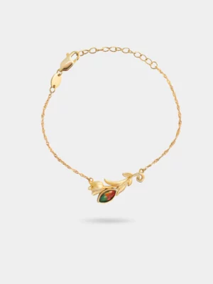 Amour Fleur Ammolite Bracelet 032