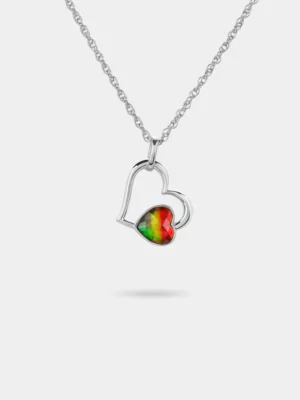Amour Fleur Ammolite Pendant 155