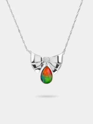 Amour Fleur Ammolite Pendant 157
