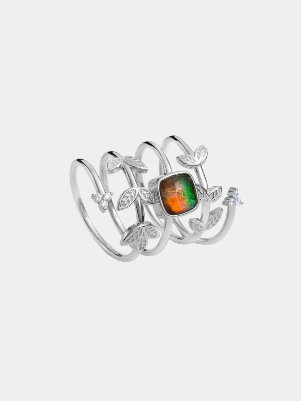 VIDA AMMOLITE RING 056