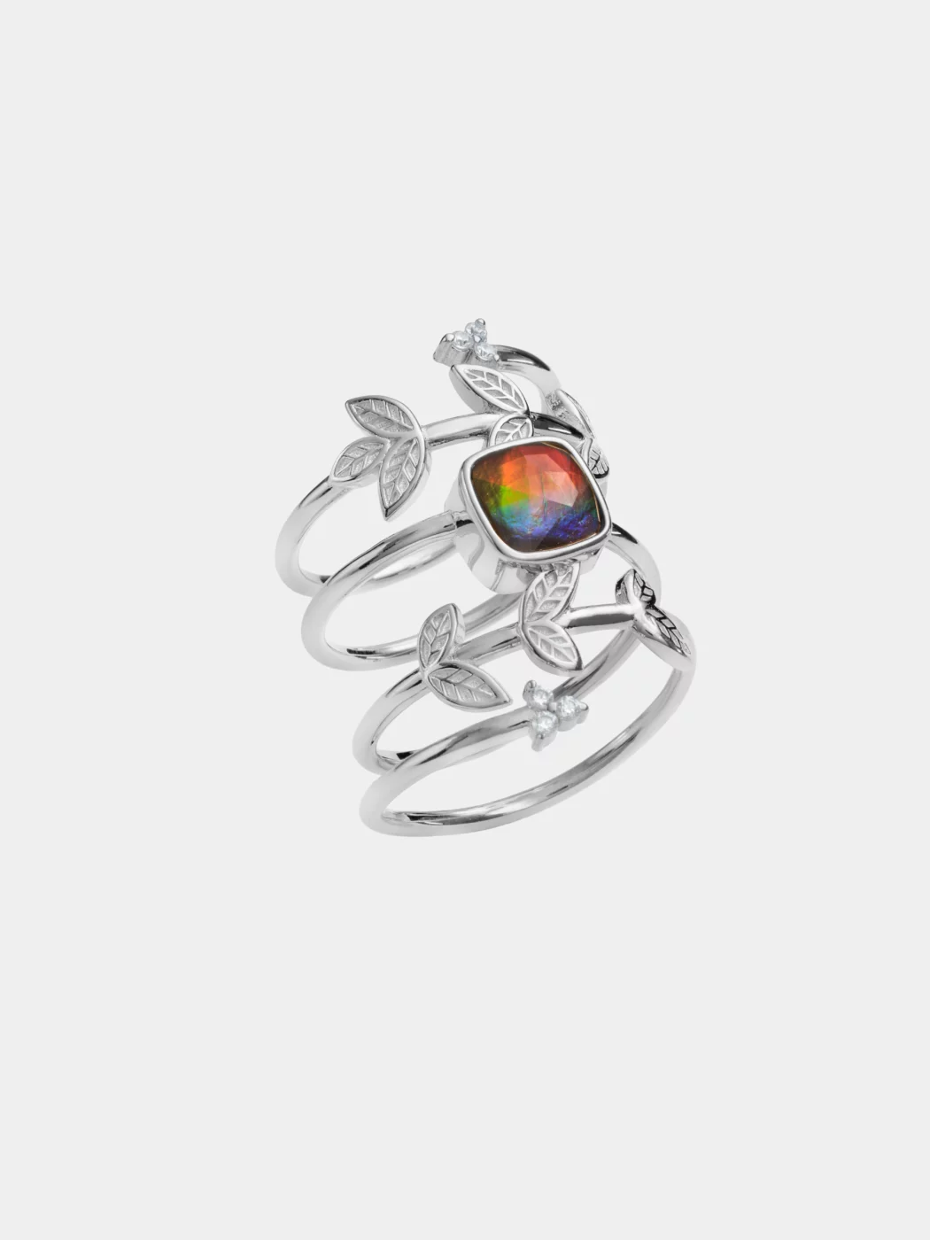 VIDA AMMOLITE RING 056