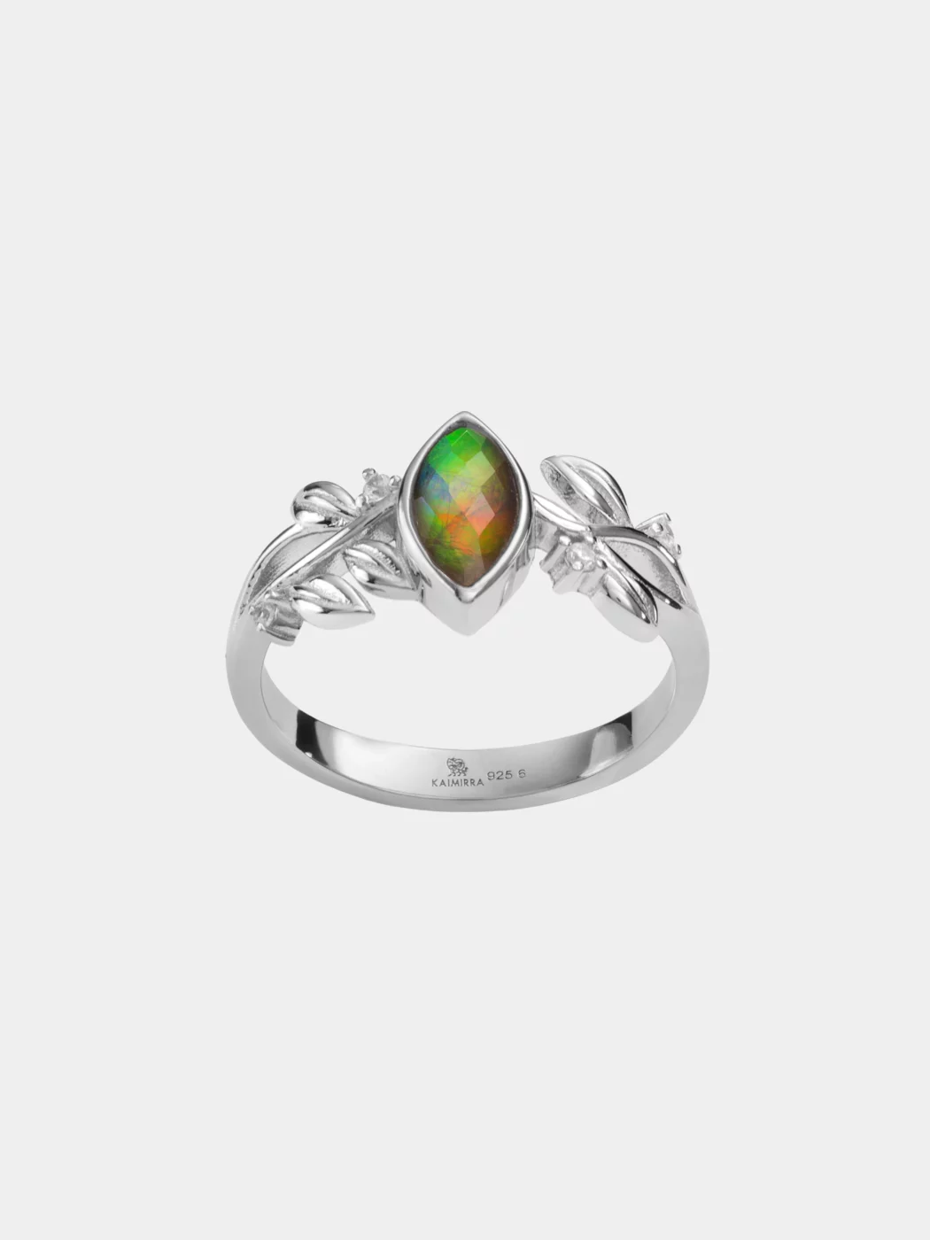 VIDA AMMOLITE RING 055