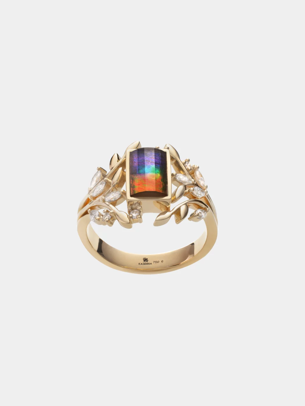 Vida Ammolite Ring 058