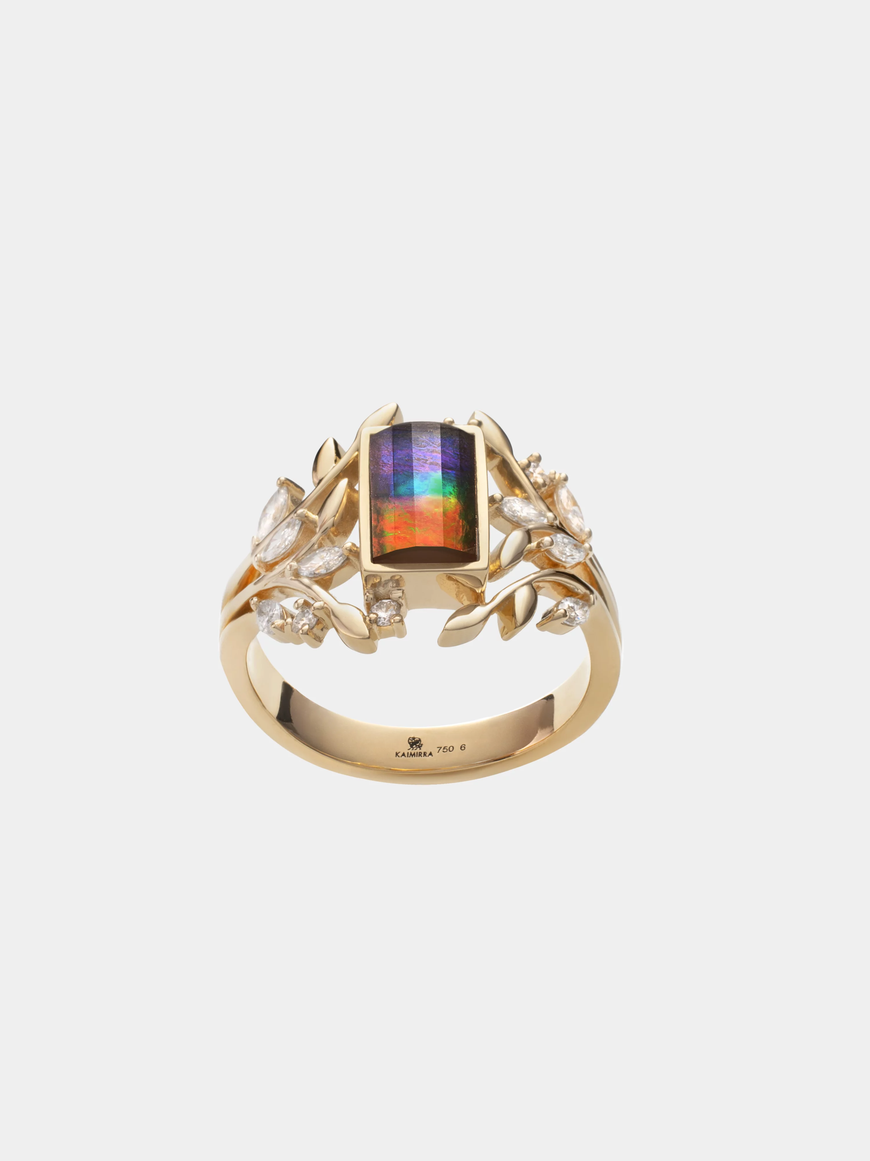 Vida Ammolite Ring 058