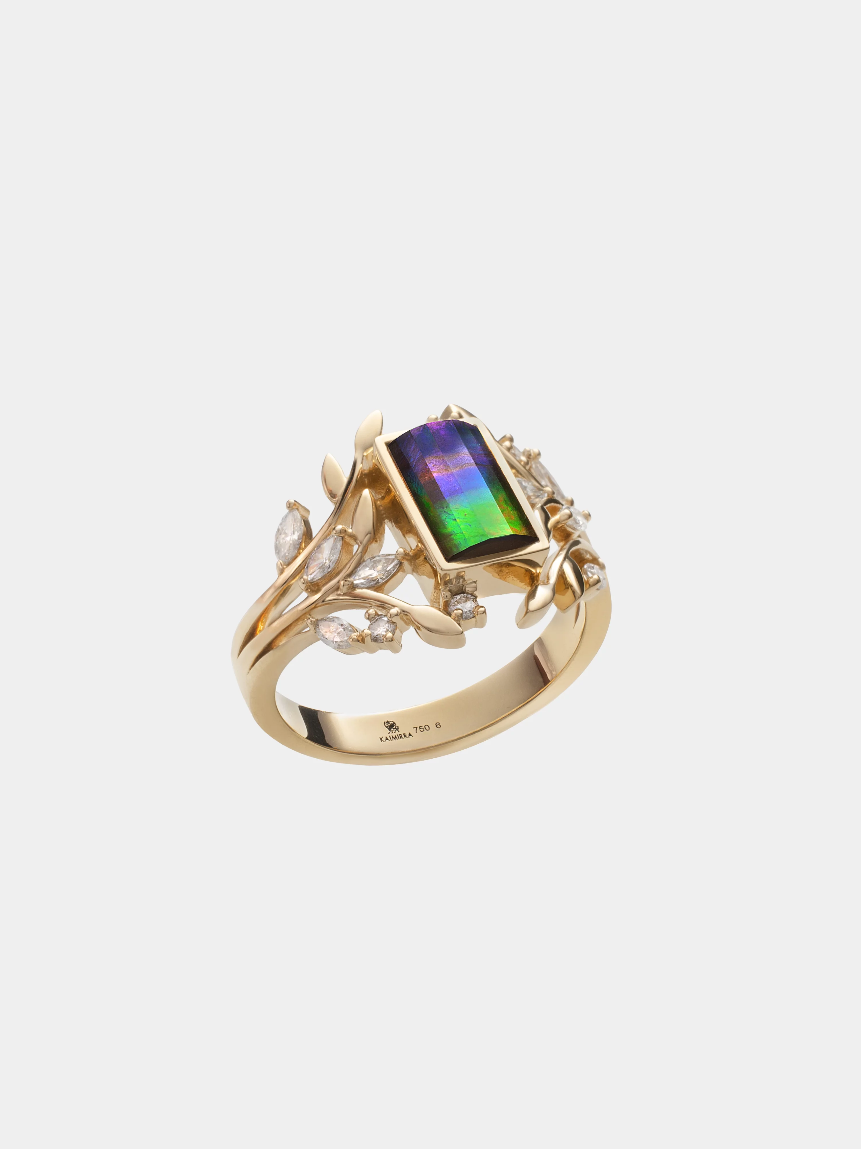 Vida Ammolite Ring 058